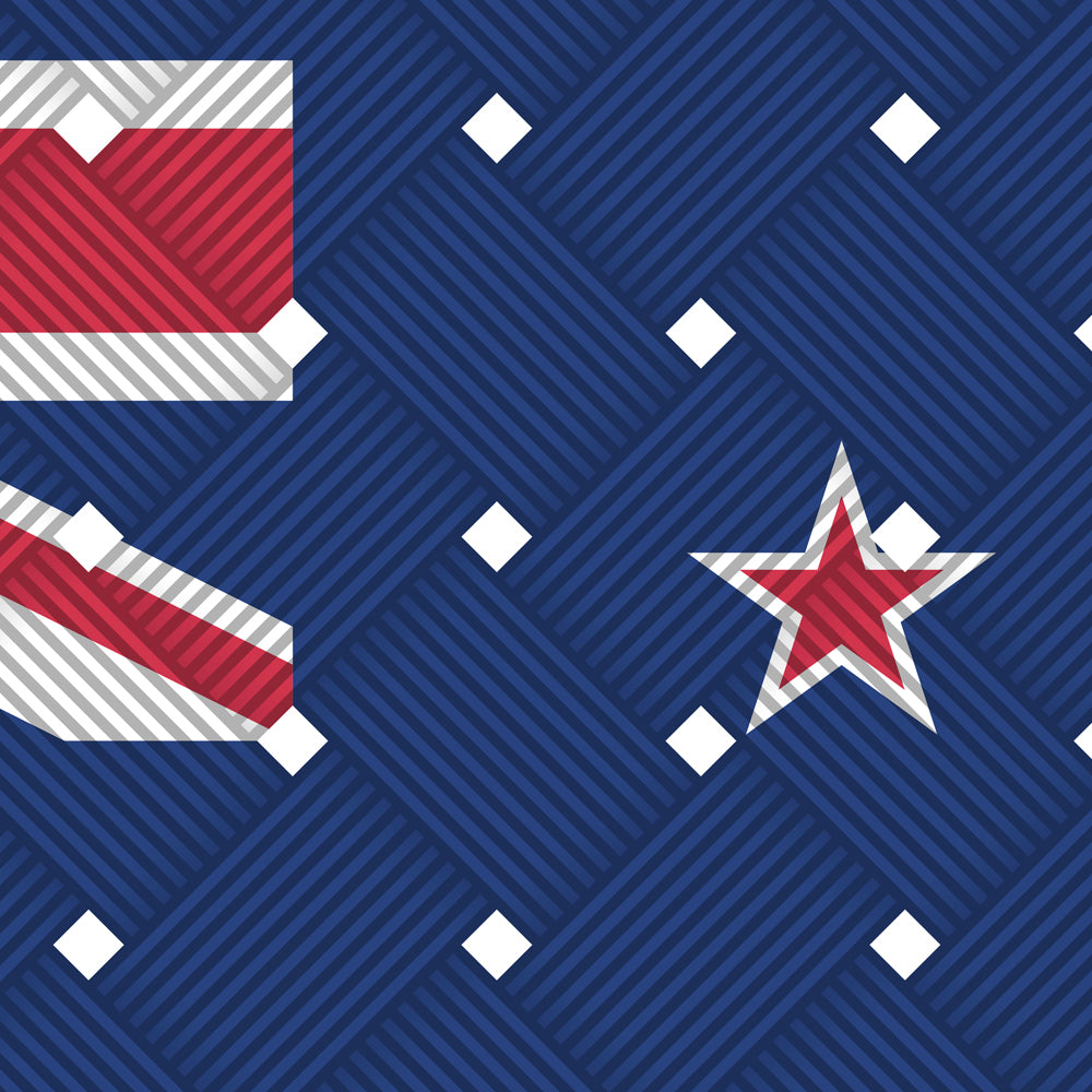 Aotearoa (New Zealand) Weave Flag