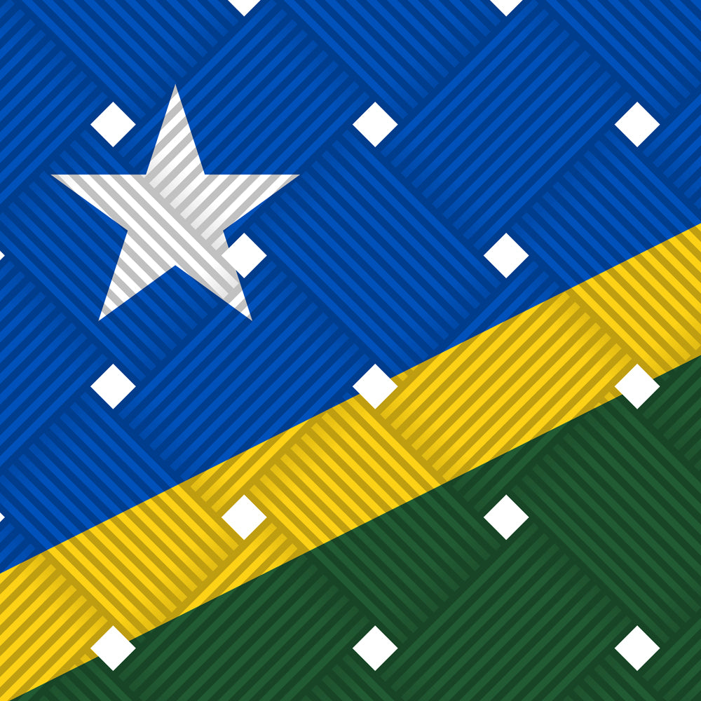 Solomon Islands Weave Flag