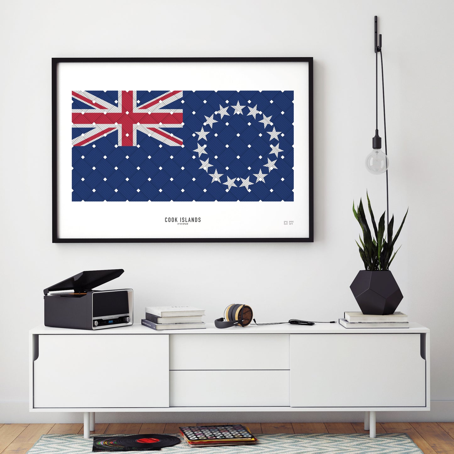 Cook Islands Weave Flag