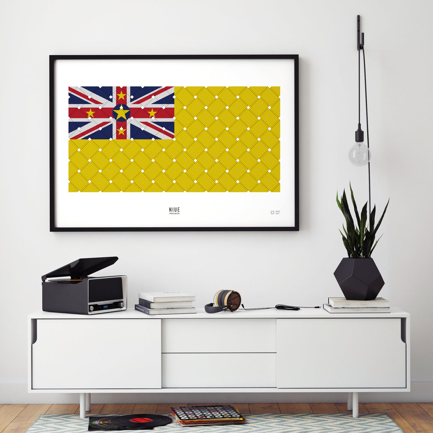 Niue Weave Flag