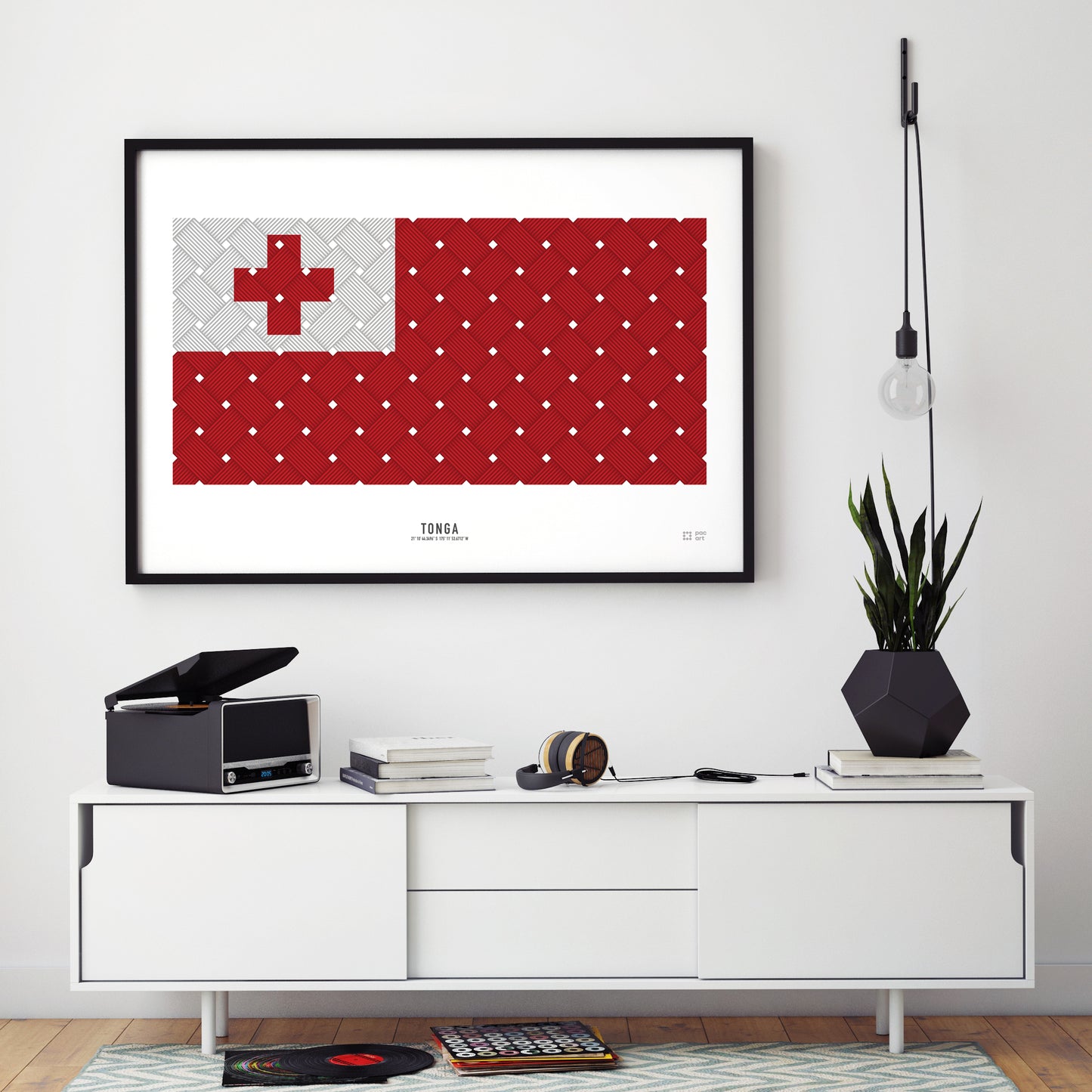 Tonga Weave Flag