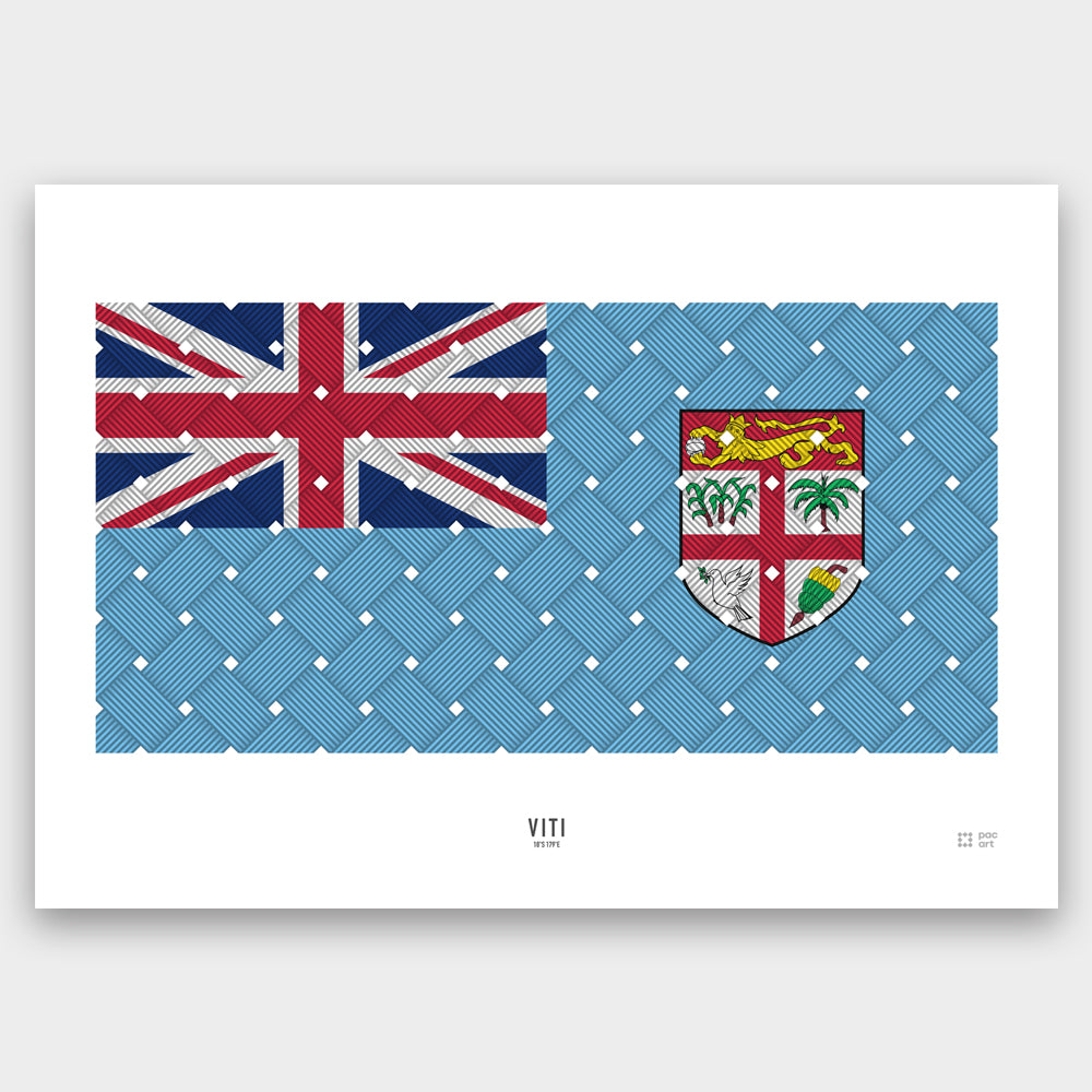 Viti(Fiji) Weave Flag
