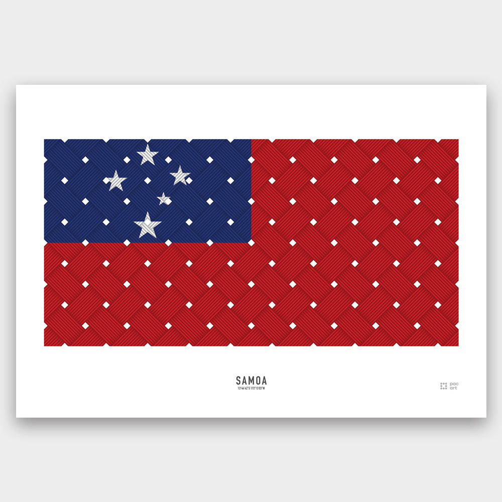 Samoa Weave Flag