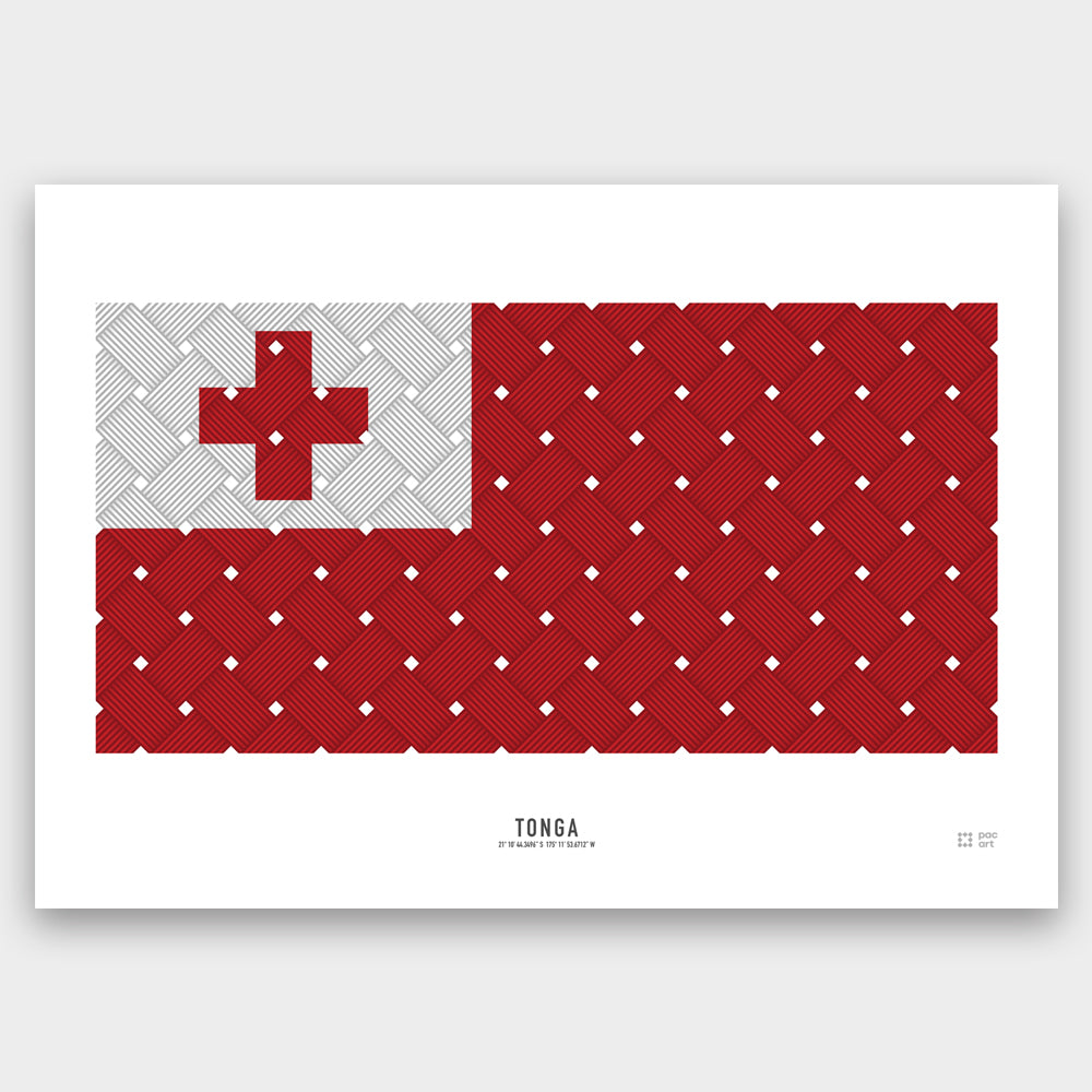 Tonga Weave Flag