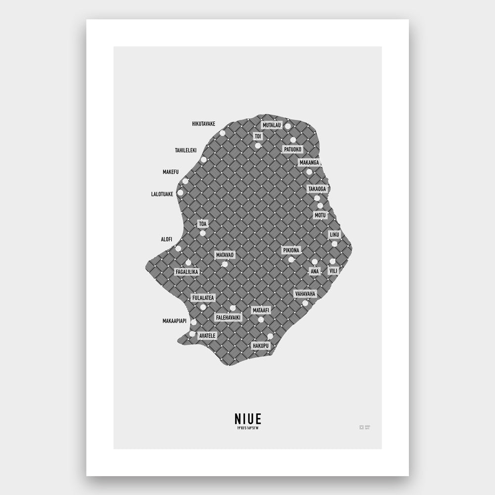 Niue Weave Map
