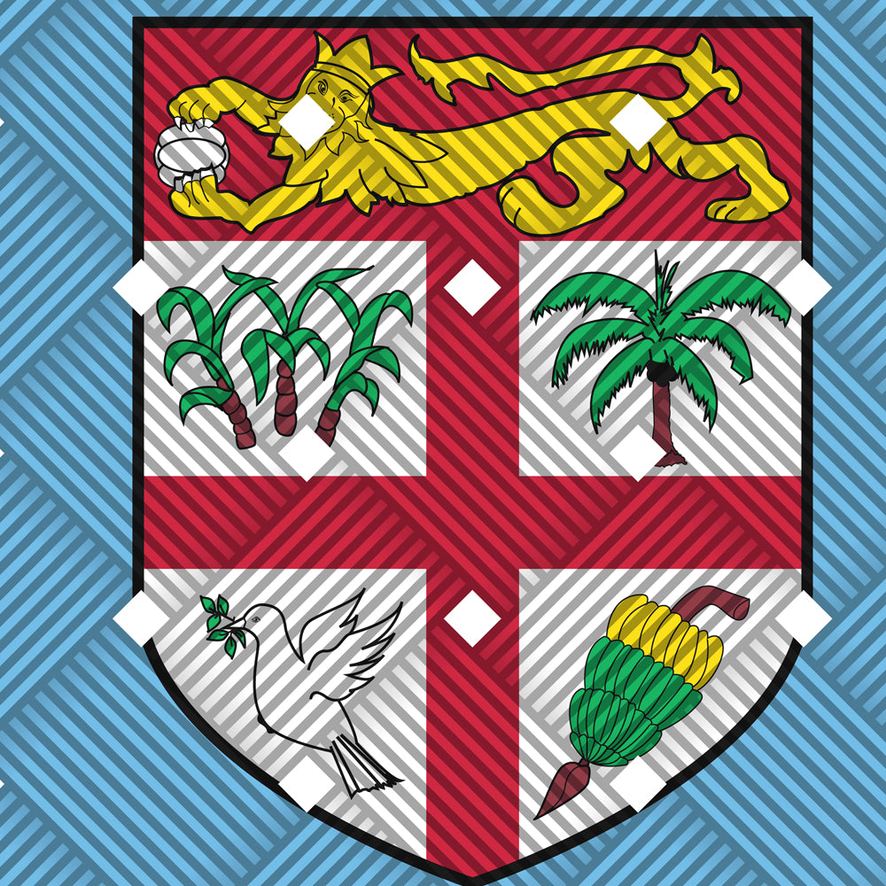 Viti(Fiji)  Weave Flag