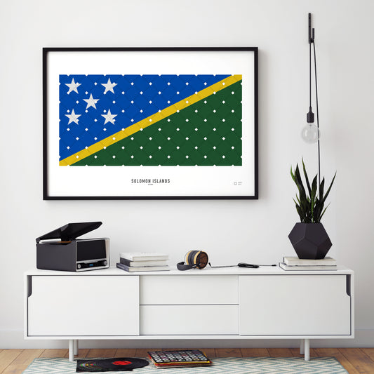 Solomon Islands Weave Flag