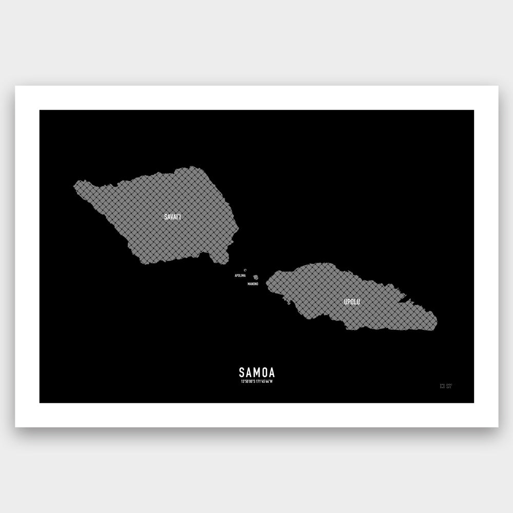 Samoa Weave Map