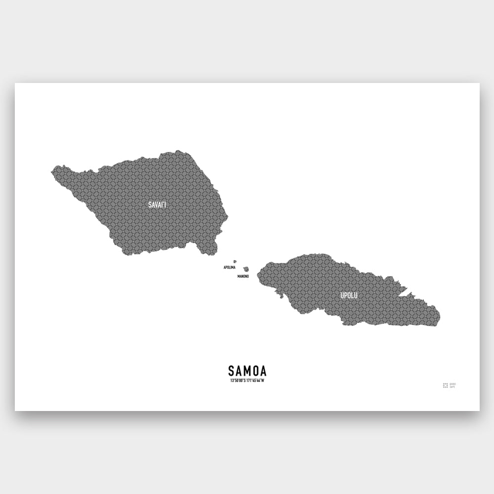 Samoa Weave Map